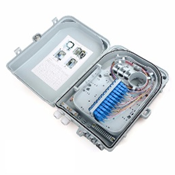 Optik Qutu SHTURMANN 24 PORT SC/UPC IP 65 WALLMOUNT OPTIK BOX SC/UPC FULL  LOADED (SLEEVE,PIGTAIL ,CASETTE,ADAPTER) SLT %38644