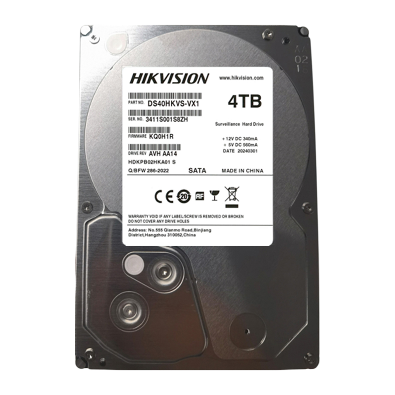 Hikvision DS40HKVS-VX1 4TB HDD
