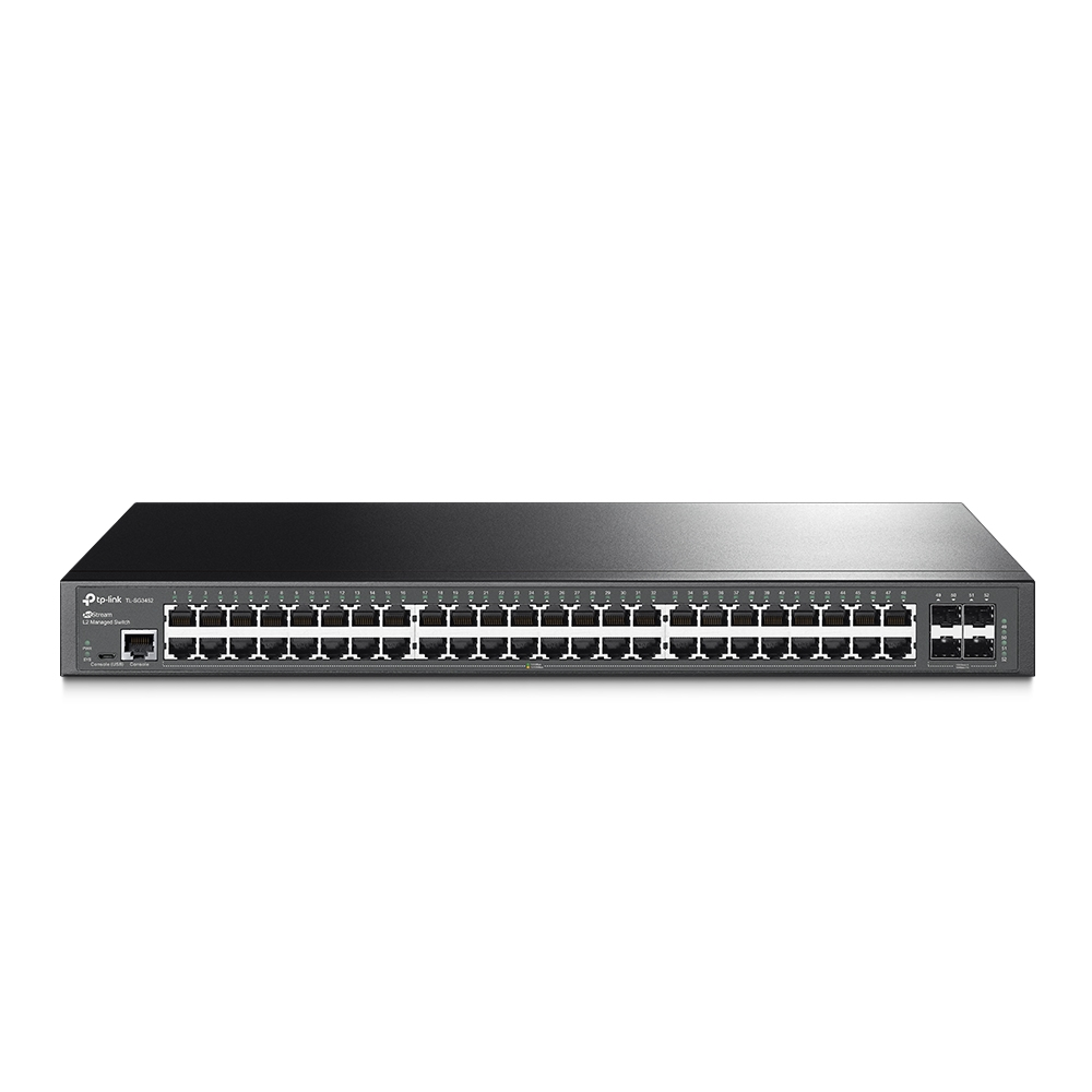 TP-Link SG3452 Omada 48-Port Gigabit L2 Managed Switch with 4 SFP Slots