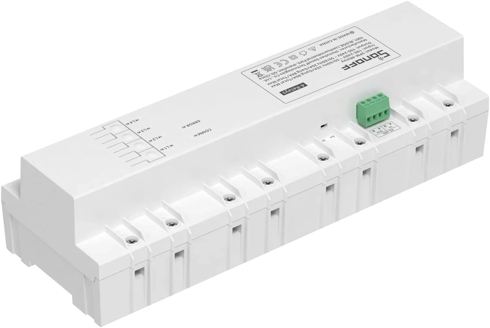SONOFF SPM-4Relay wifi rele 4 output / 20A / 220V