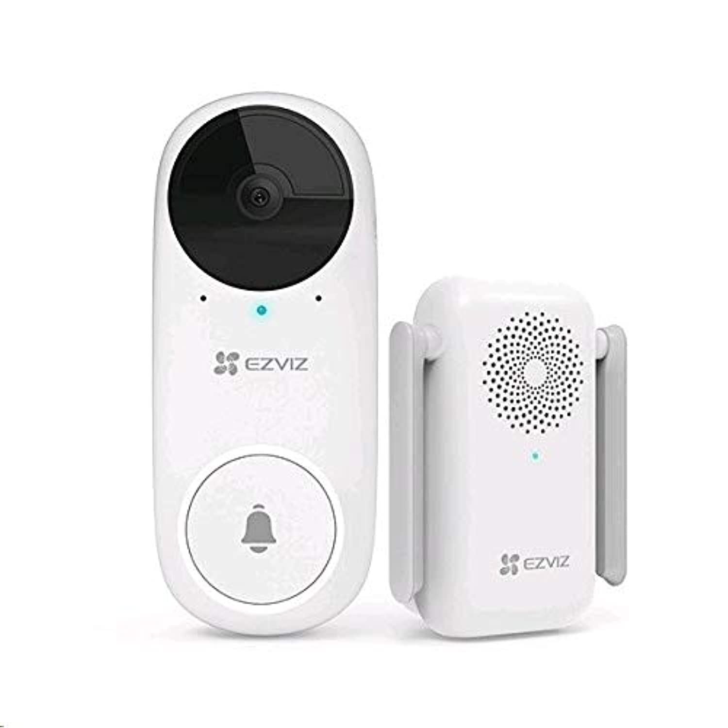 EZVIZ CS-DB2C-A0-1E3WPBR KIT  2mp IR 6m PIR sensor Wire-Free Video Doorbell with Chime