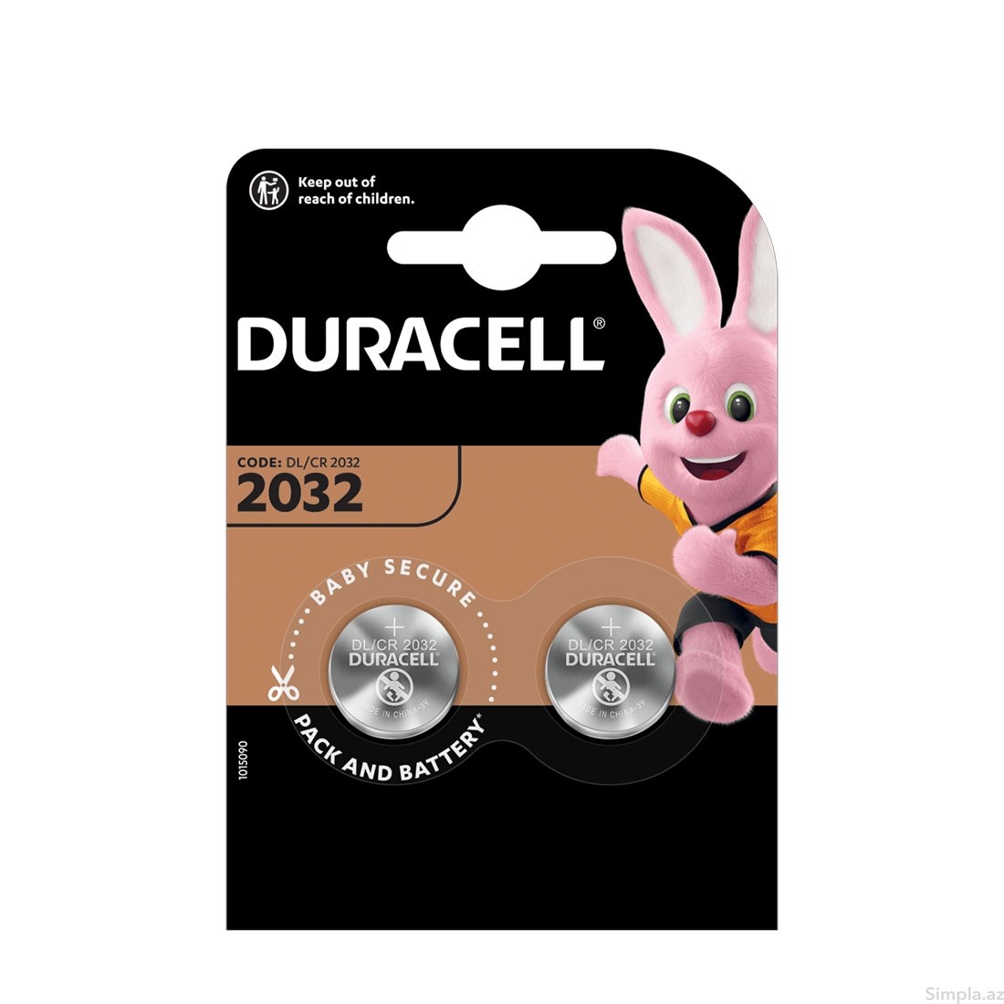 Batareya DURACELL LI 2032 2BL UPGRADE