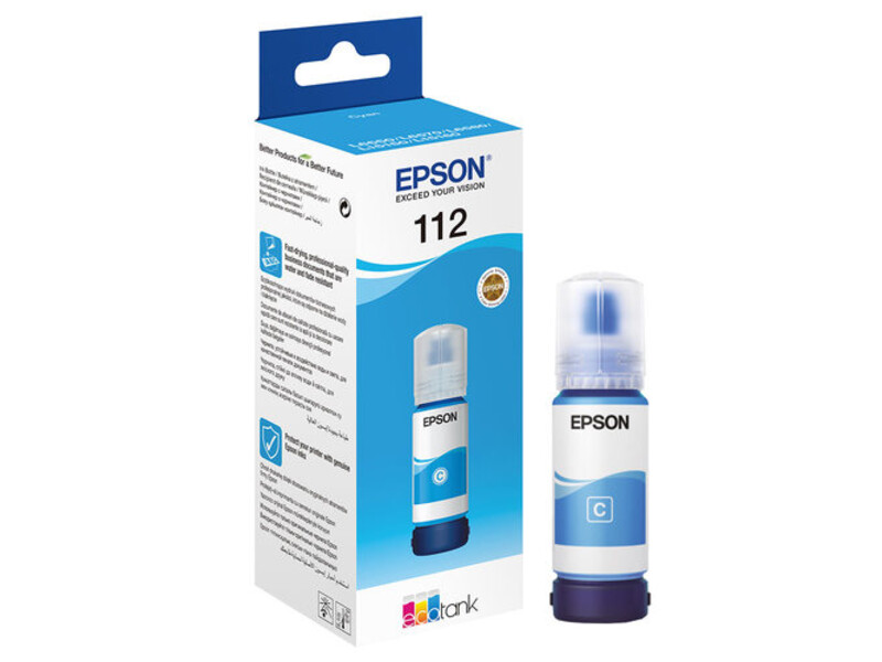 Mürəkkəb EPSON 112 ECOTANK CYAN INK BOTTLE