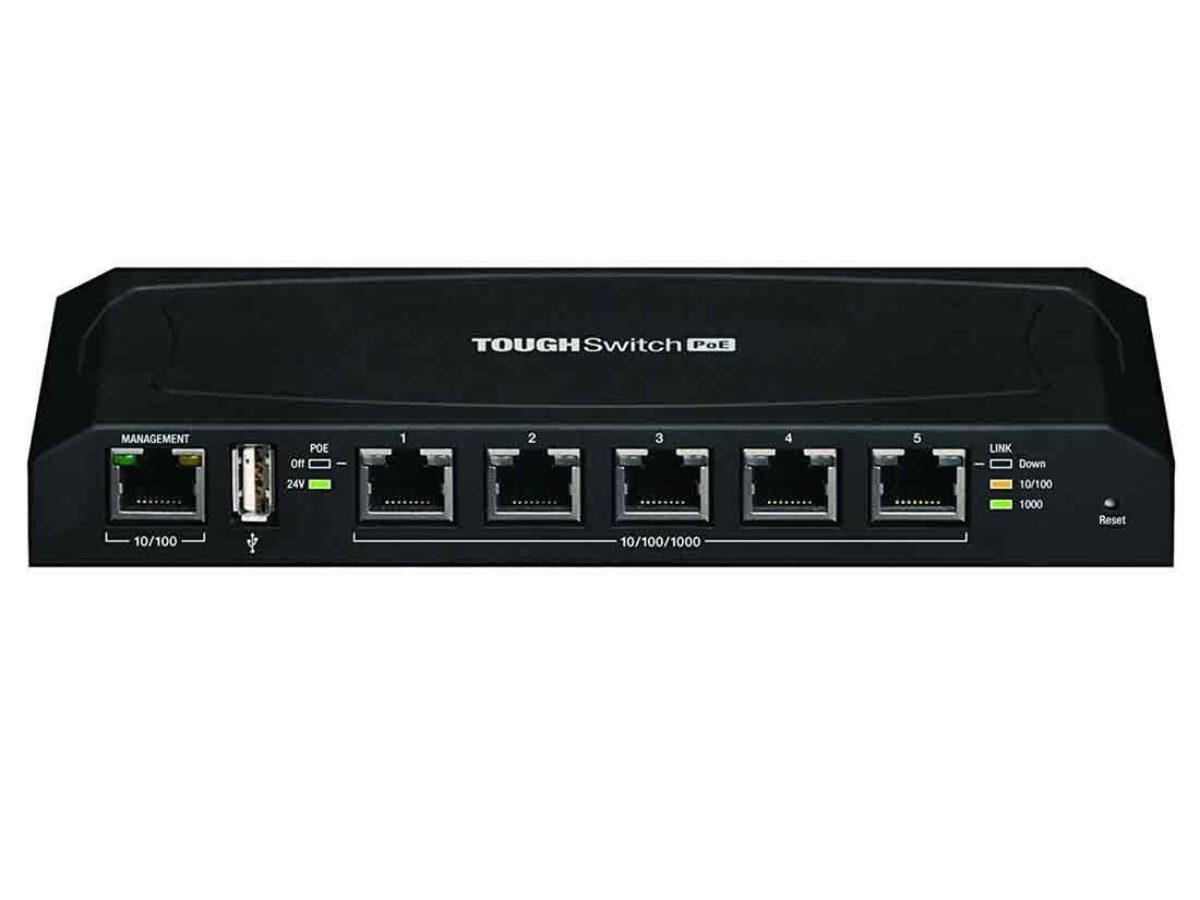 Kommutator UBIQUITI TOUGHSWITCH 5-PORT POE TS-5-POE