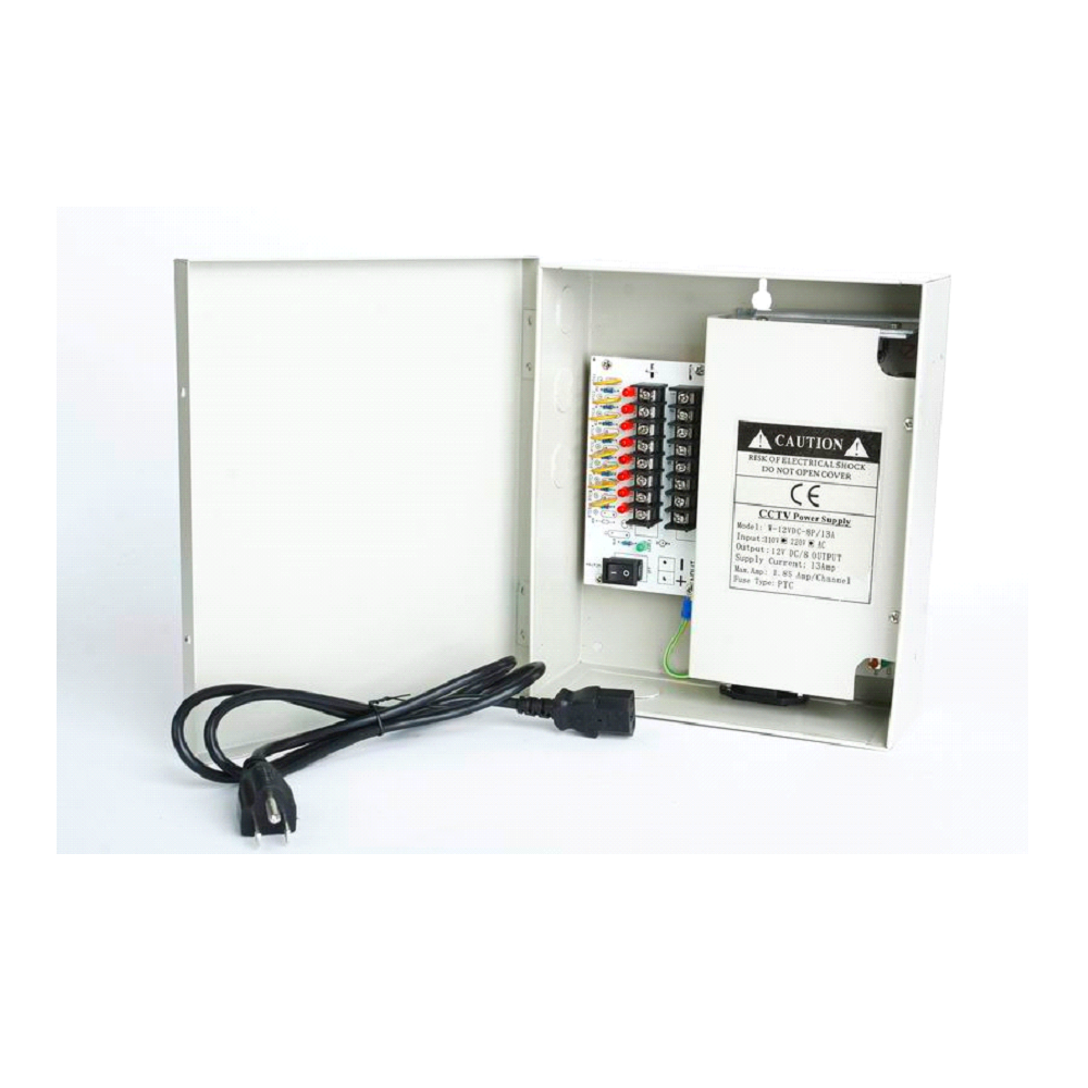 AdaptorBox 8p 13A CCTV