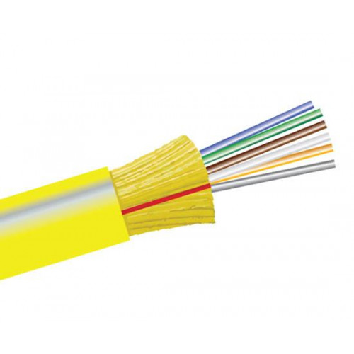 ECO OKT-24 FİBER OPTİK KABEL FO24 TROSLU TEK REJİM (4kH) 2000M 24NÜBƏLİ 4tube x 6nüvəli G652D 1.0MM x 7MESSENGER MƏLİ 2KM/ROLL, Diametr 8*15MM