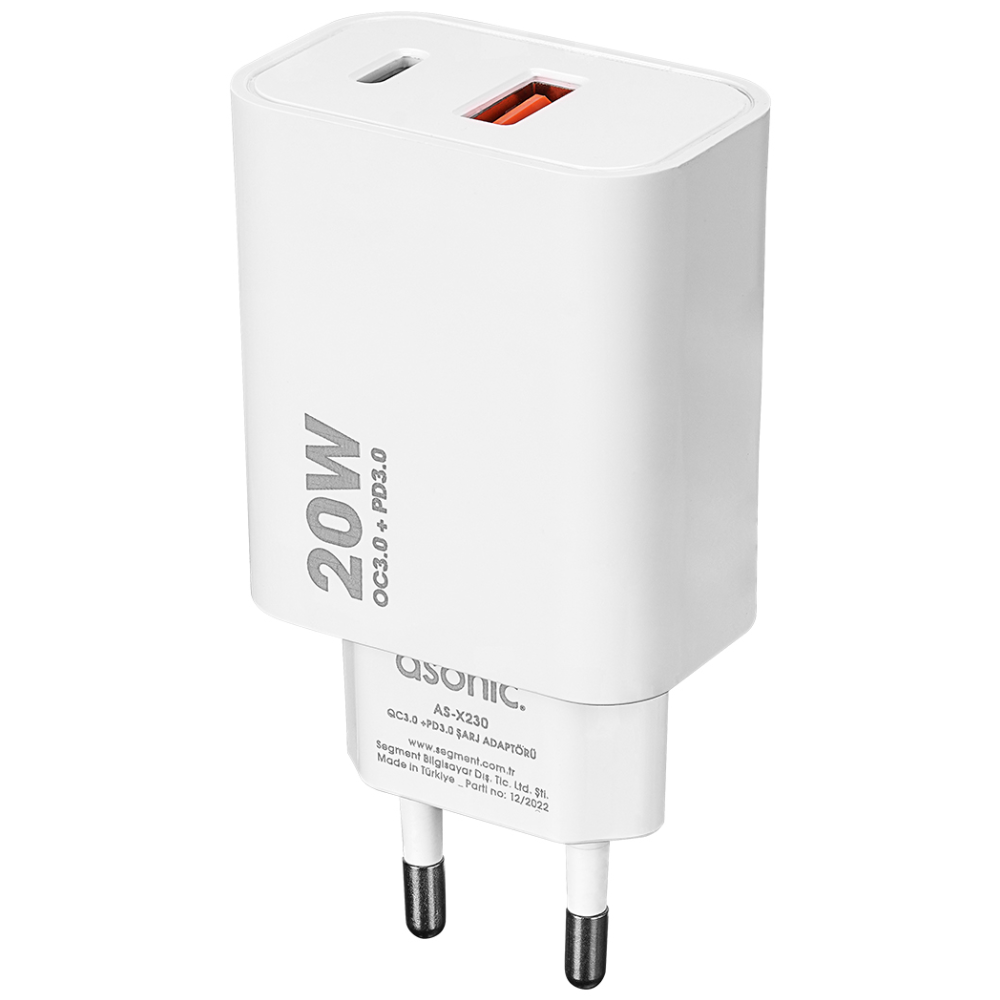 SGM Asonic AS-X230 20W PD3.0/Quick Charge