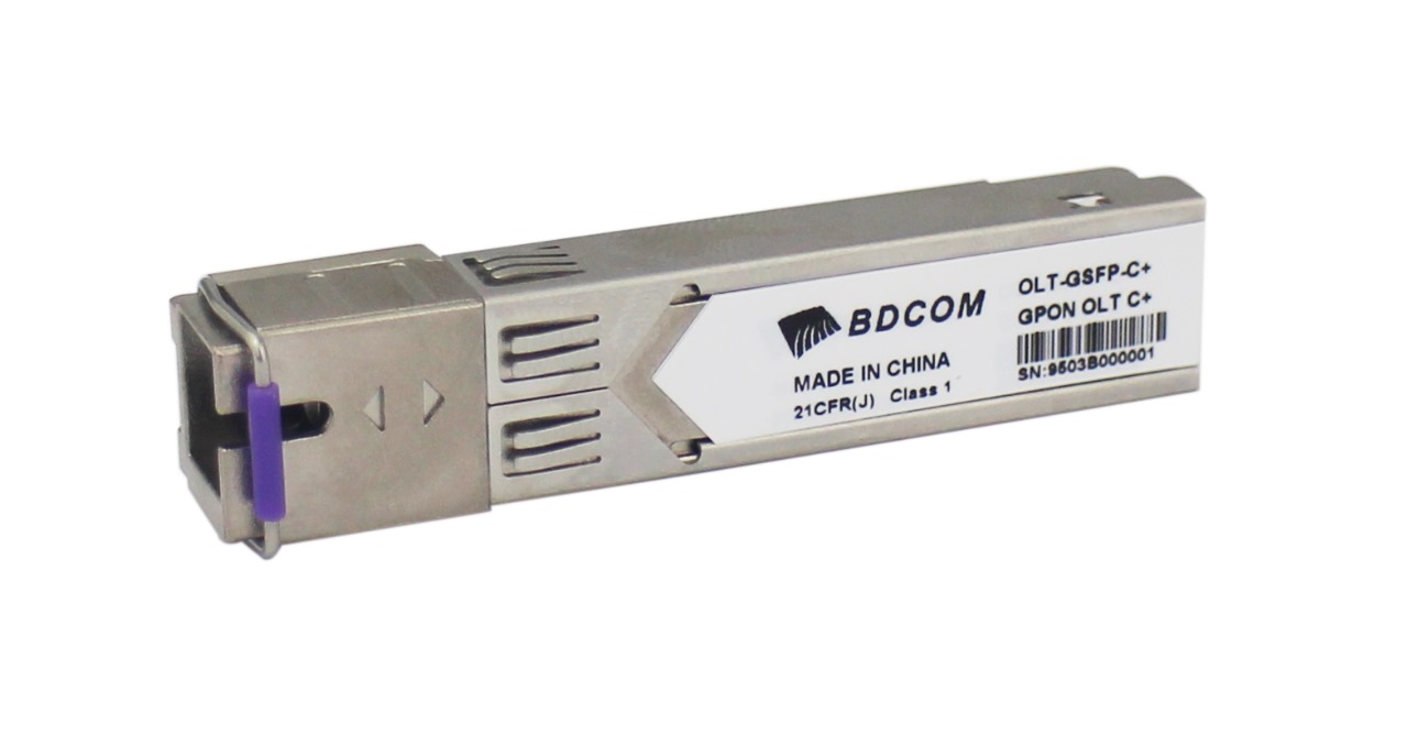 BDCOM OLT SFP module, Class C+ standard, downlink 2.5G/uplink 1.25G