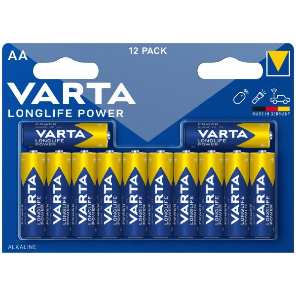 VARTA LONGLIFE POWER AA 12