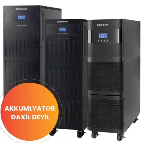 SHTURMANN APEX GALLEON PRO+ 30KVA ONLINE UPS TOWER 3/3 30000VA 27000W WITHOUT 12V7AH 64PCS BATTERY,  3 X 400 VAC  3PH+N
