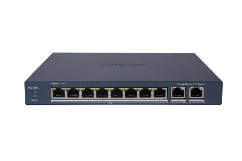 PoE Kommutator DS-3E1510P-EI Gigabit Web-Managed PoE Switch HIKVISION