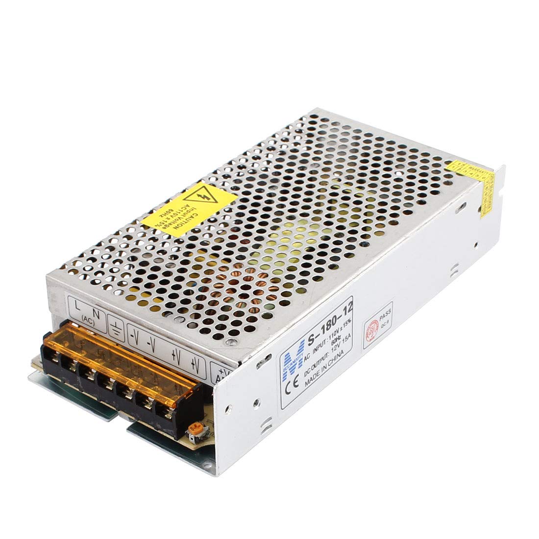 Qida bloku JW S-180-12 12V15A power supply(198*98*42mm) SETKA  ADAPTOR CCTV