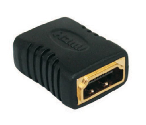 Adapter VCOM HDMI AF/HDMI AF GOLD PLATED,BLACK CA313+
