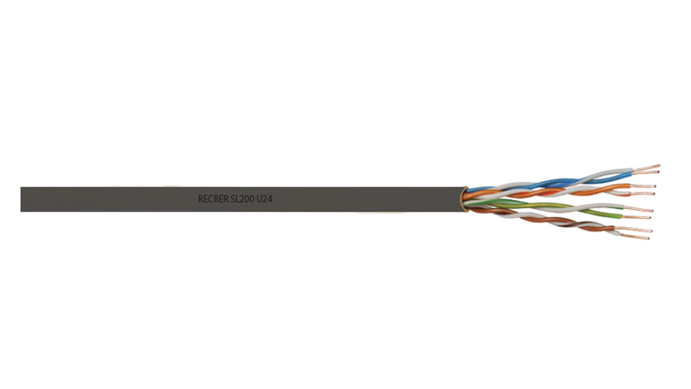 Кабель RECBER CABLE CAT6 FTP PE OUTDOOR 4X2X23 AWG DATA CABEL SL400 500M