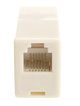 VCOM RJ11 6P4C Coupler CT201