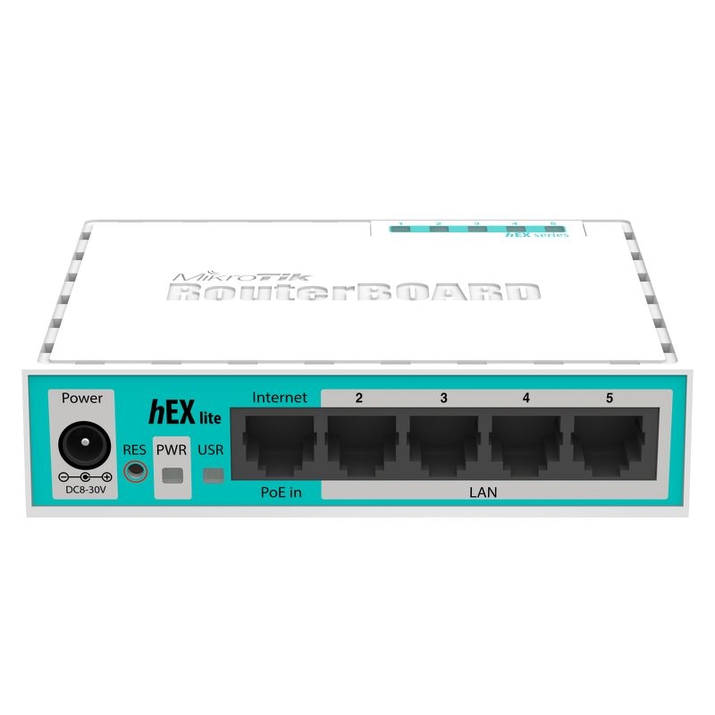 Router MIKROTIK ROUTERBOARD TE RB750R2 (850MHZ CPU) 64MB RAM, 5X LAN, ROUTEROS L4