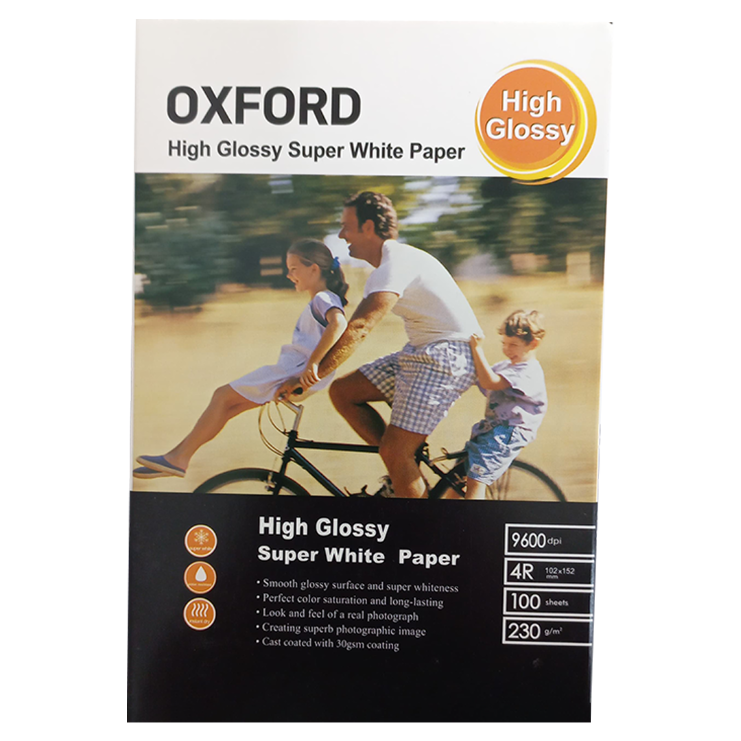 OXFORD HIGH GLOSSY 10x15Sm, 230 GSM 4R FTAK  PARLAQ FOTO KAGIZ