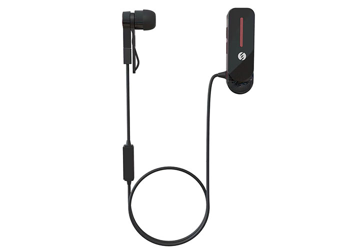 Qulaqlıq SGM S-link SL-BT9 Mobile Phone Compatible Single Headset Vibrating Red / Black Bluetooth Headset