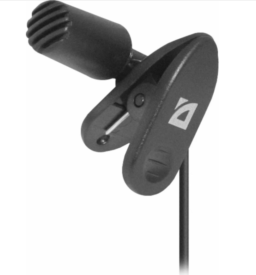 Mikrofon MIC-109 MICROPHONE FOR PC BLACK WITH CLIP 1.8 m
