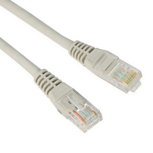Kabel VCOM UTP CAT5E PATCH CORD 0.50CCA WITH BUTTON,GREY 50M NP511B-50M