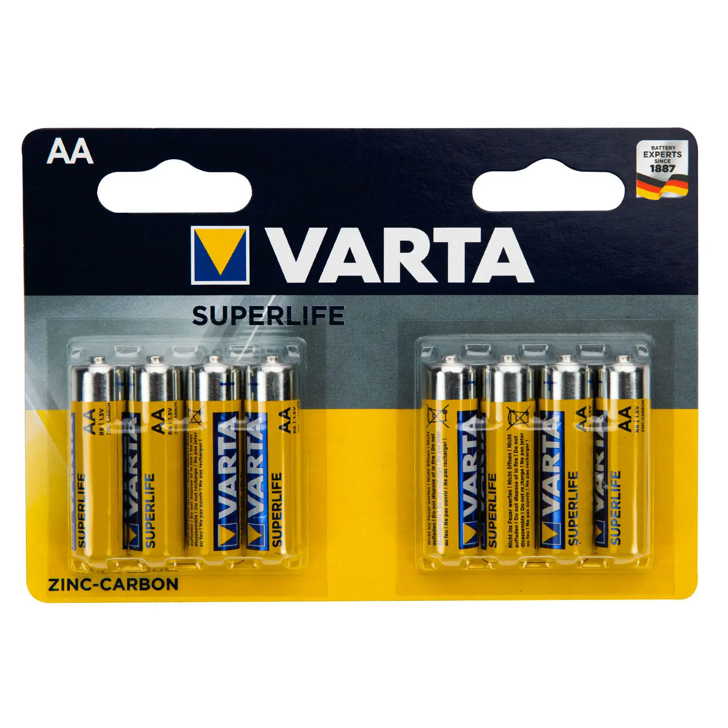 VARTA SUPERLIFE AA 8
