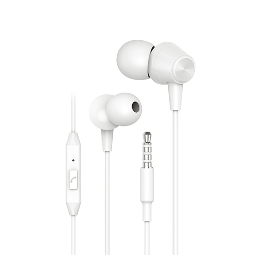 Qulaqcıq SGM Hytech HY-XK30 Mobile Phone Compatible White In-Ear Headset with Microphone