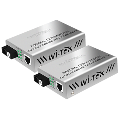 WI-MC101M 100Mbps Fiber Optic Media Converter Wi-tek