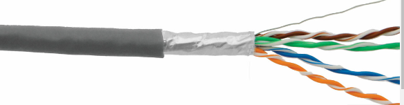 AOPEN CAT6 FTP 24AWG SOLID 305M WRN