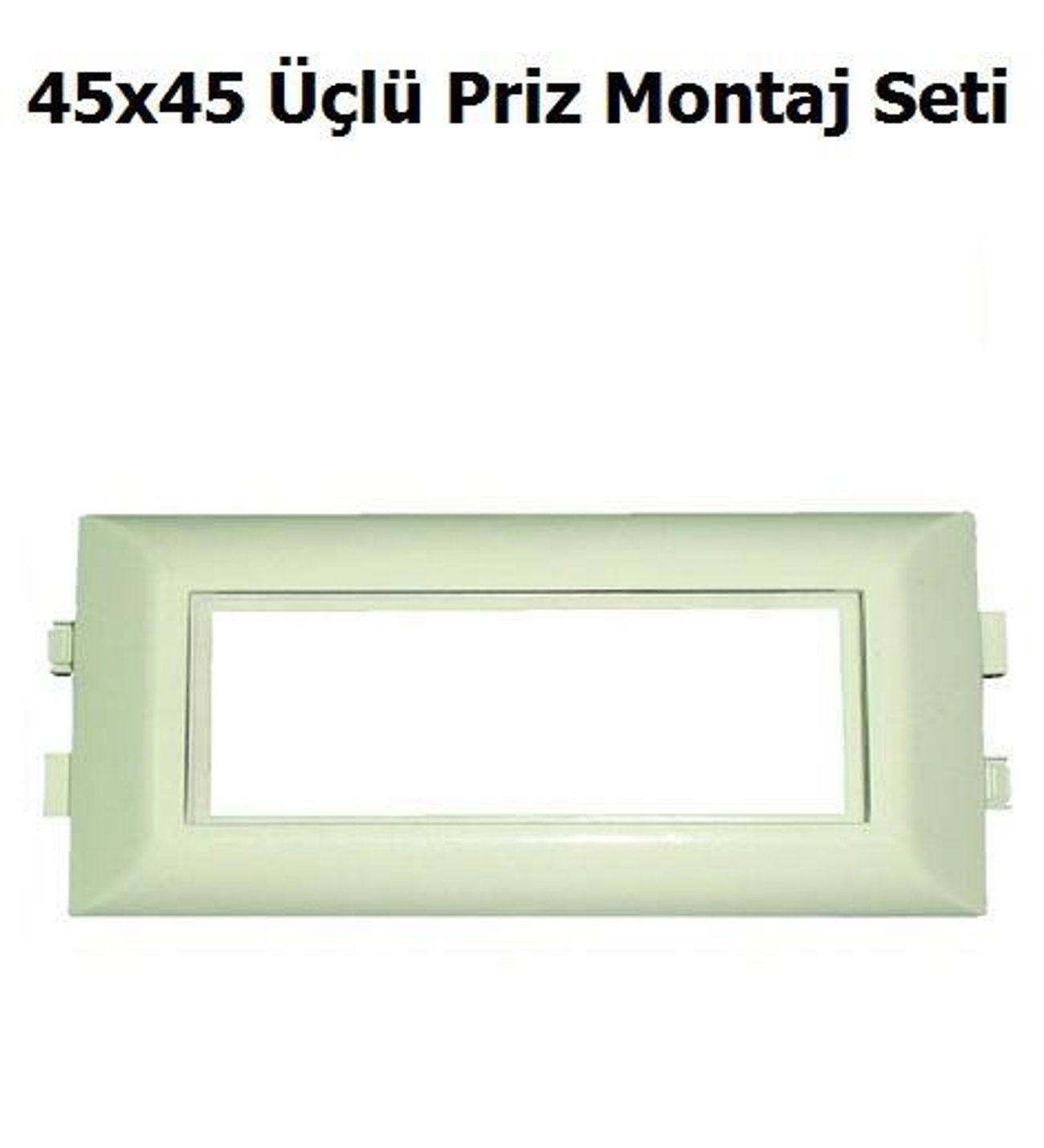 AKIS PRIZ MONTAJ SETI UCLU 45X45