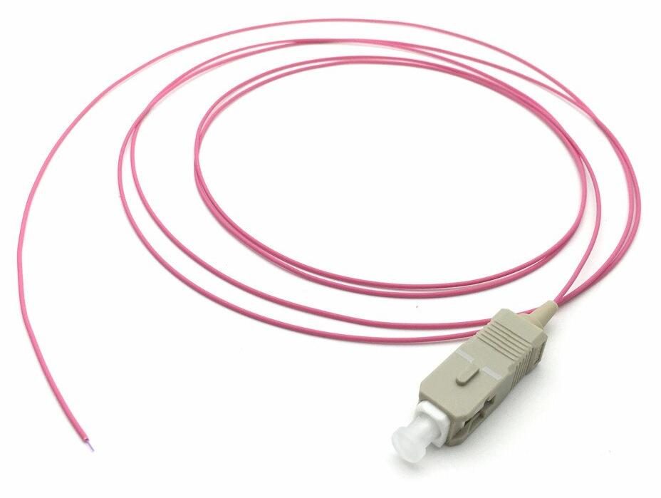 Kabel SP PIGTAIL SC/UPC MM OM4 50/125 PVC 0.9MM 1.5M