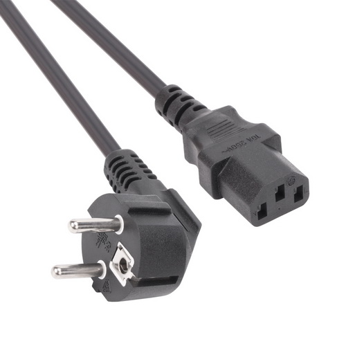 VCOM CE021 EU Type Power Cord 3m