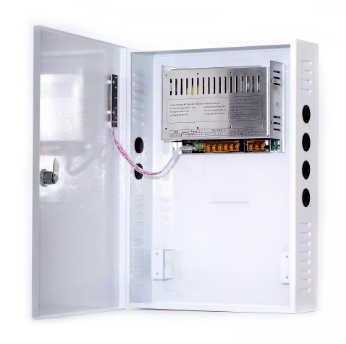 UPS Enerji Təchizatı SIHD1220-08CBD  DC 12V20A 8CH UPS POWER SAPPLY  395X285X165MM METAL BOX  With Kuller  Andgood