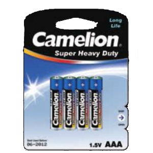 Camelion "AAA"  1.5V, R03P-BP2B. GmbH