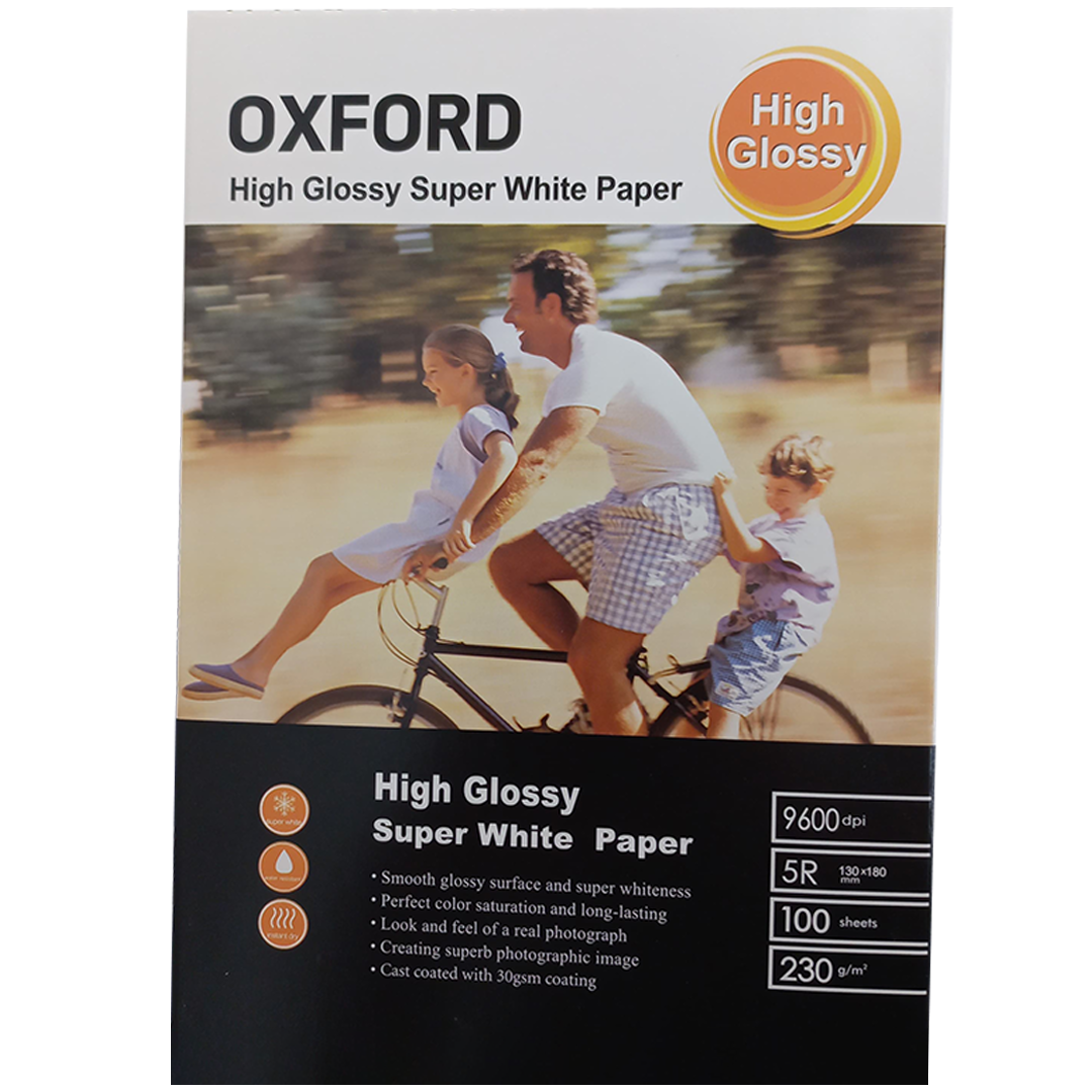 OXFORD SUPER GLOSSY 230GR 13X18SM  230GSM 5R FTAK TEK UZLU PARLAQ