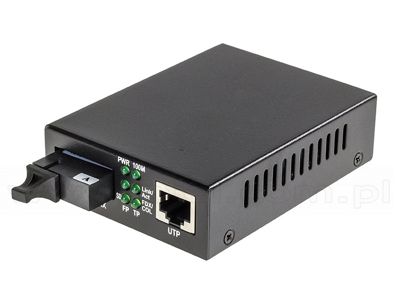 SHTURMAN 10/100/1000 Tək rejimli Media çeviricisi 25km