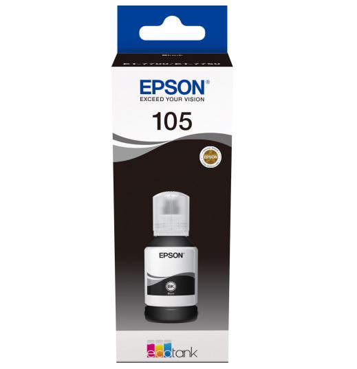 Mürəkkəb EPSON 105 ECOTANK BK INK BOTTLE