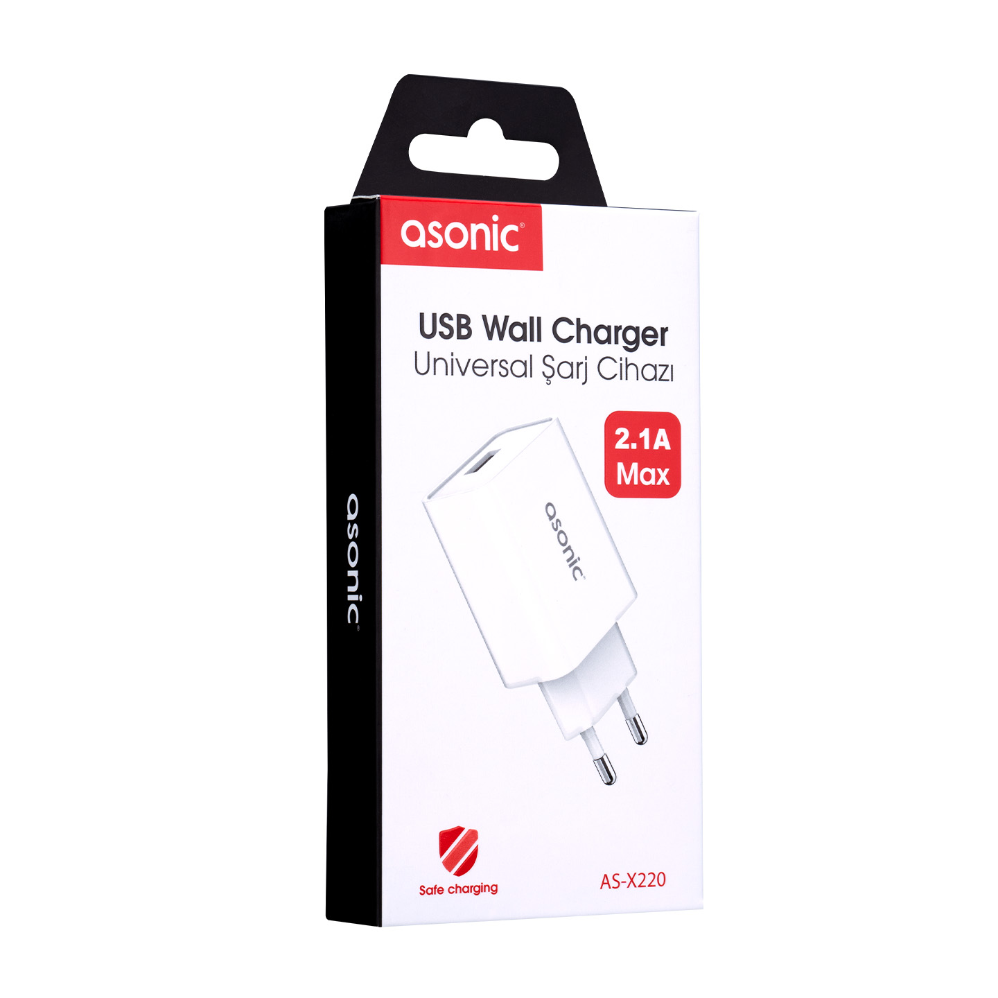 Enerji yığma cihazı SGM ASONIC AS-X220 2,1A WHITE HOME CHARGER ADAPTER