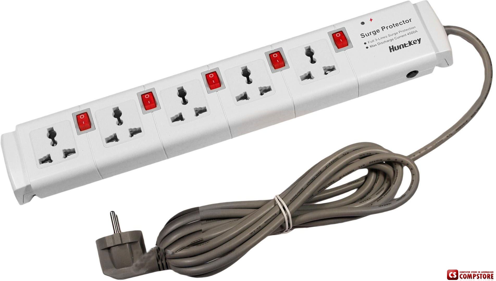 Elektrik zolağı HUNTKEY POWER STIP PZC504  3M