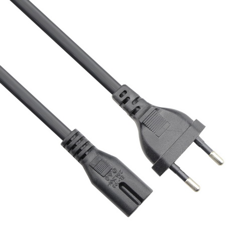 VCOM CE023 EU Type Power Cord 1.5m Cable