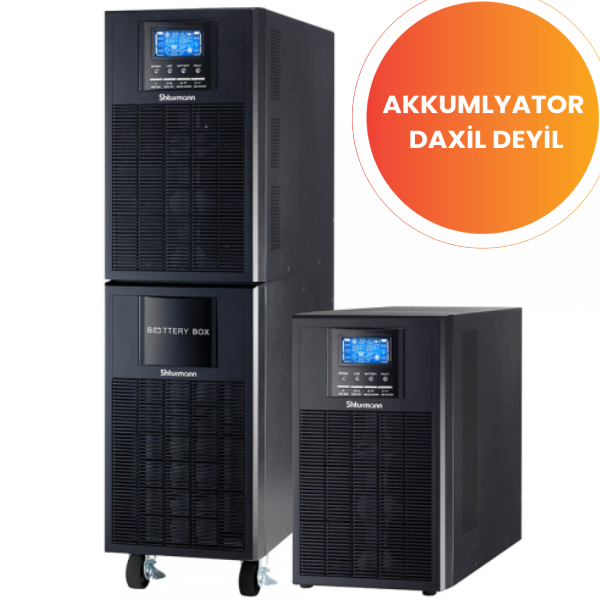 SHTURMANN WINNER PRO+ 6KVA 83-620892-00G ONLINE UPS TOWER 6000VA 5400W, WITHOUT BATTERY 12V7AH 16pcs USB PORT ,LCD