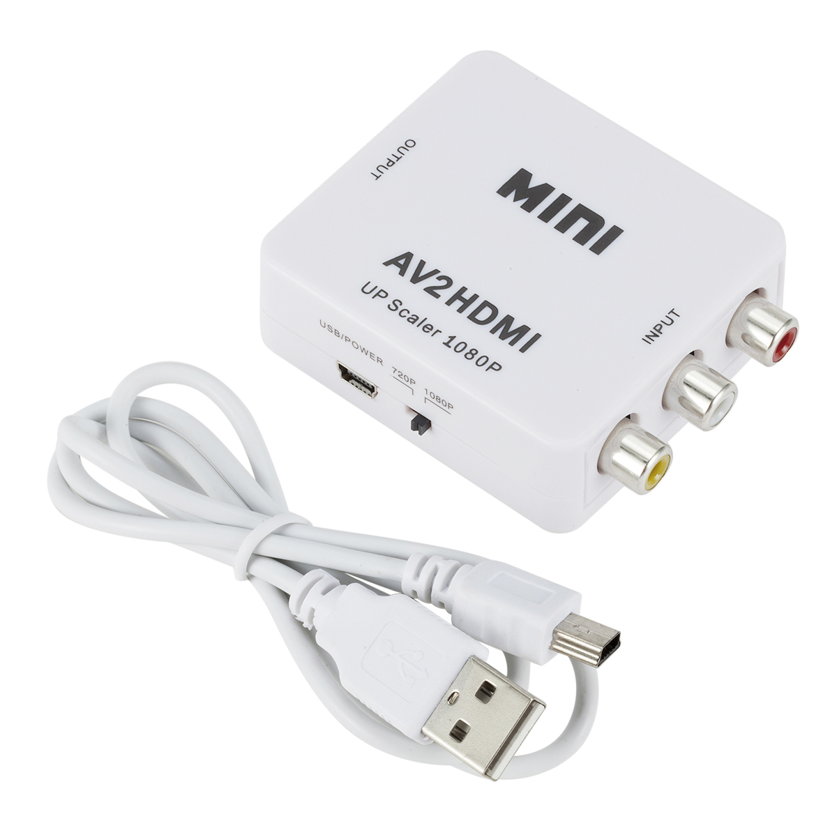 Convertor VIDEO CONVERTER AV2HDMI UP SCALER 1080P