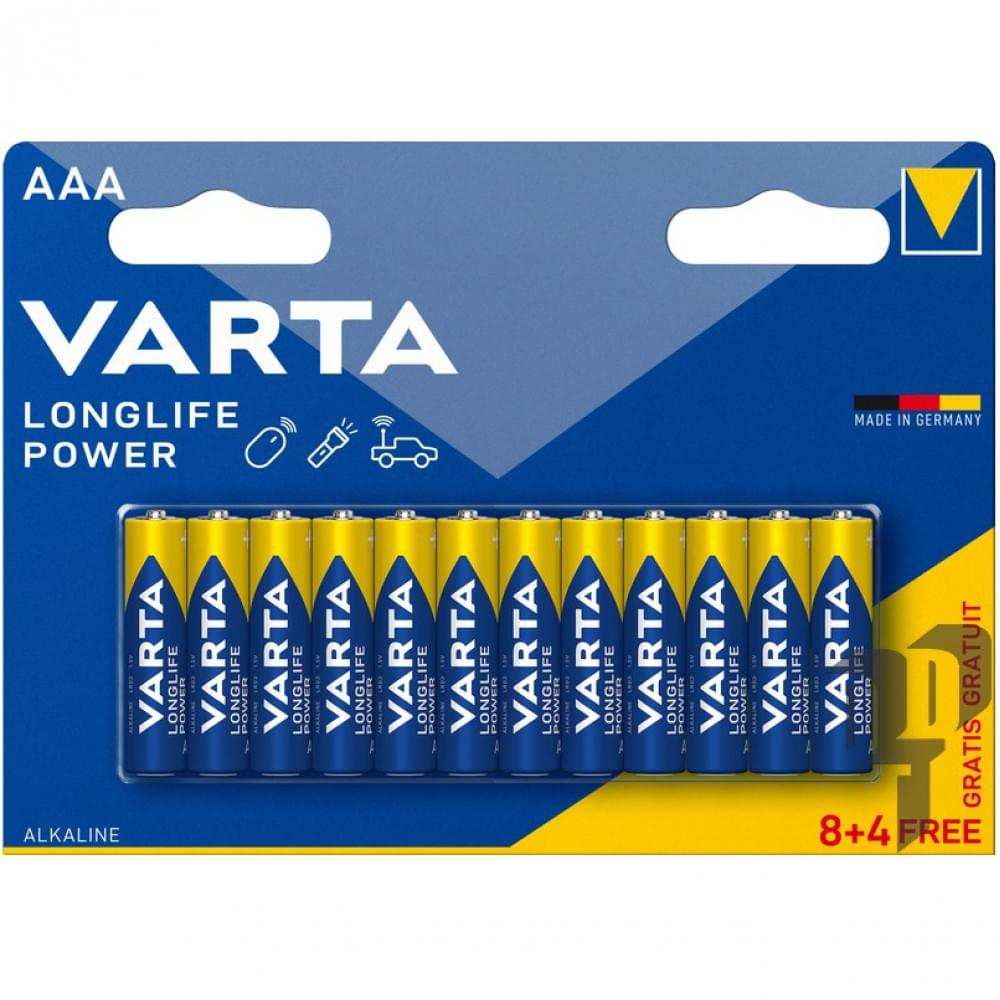 VARTA LONGLIFE POWER AAA 12